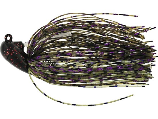 Westin Slide-Up Rubber Jig Tungsten Sangria haakmaat 2/0 9gr