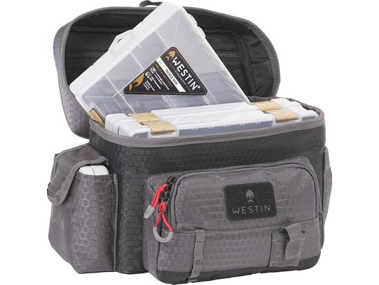 Westin W4 Waist Pack 4 boxes L Titanium Black