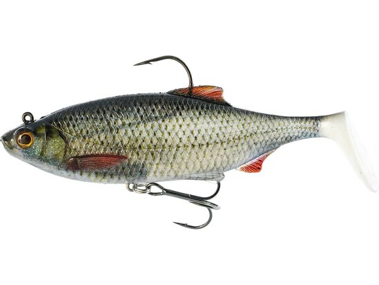Westin Fishing Ricky the Roach Shadtail R2F Sinking Clear Roach (14cm)