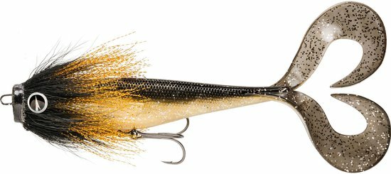 Rapala Soft Olio+Mustache Prerigged Black Widow 20cm 80g