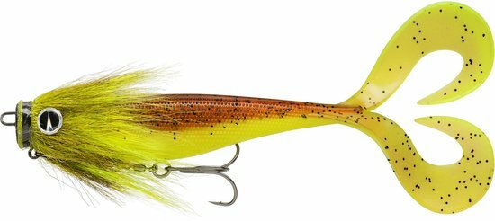 Rapala Soft Olio+Mustache Prerigged Charteuse 20cm 80g