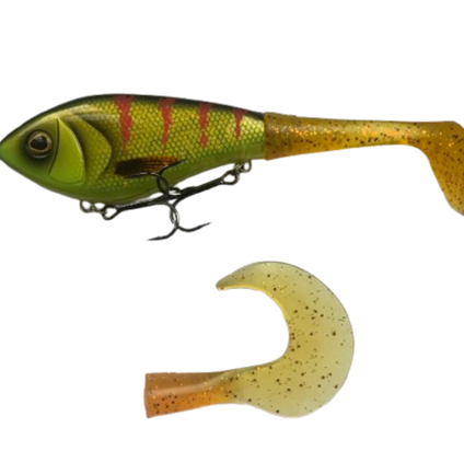 Westin Limited Edition Swim Tail Suspending 3D UV Copper Perch (12 cm) 