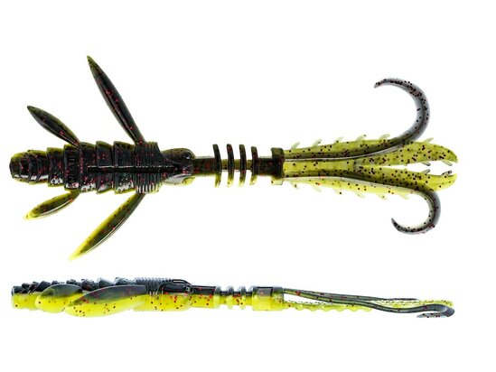 Westin Crecraw Rippler Creaturebait Black-Chartreuse 4gr (9.5cm)