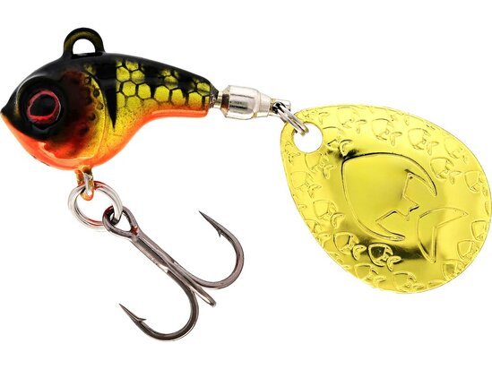 Westin Dropbite Tungsten Spin Tail Jig Bling Perch 7gr (1.6cm)