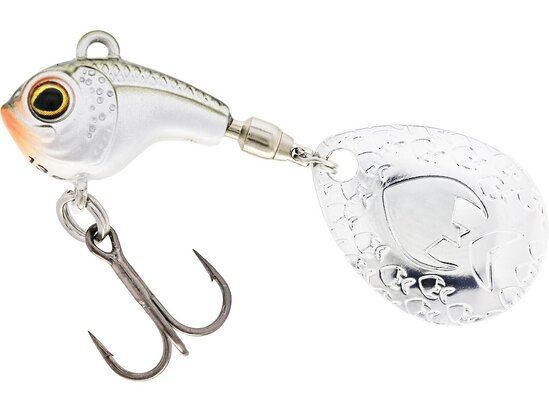 Westin Dropbite Tungsten Spin Tail Jig Clear Olive 13gr (2cm)