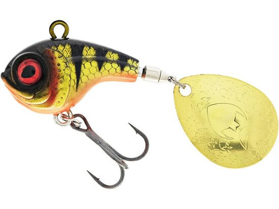 Westin Dropbite Spin Tail Jig Bling Perch Sinking 8gr (2.6cm)