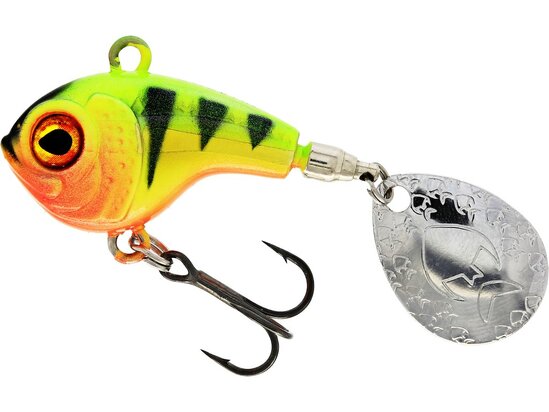 Westin Dropbite Spin Tail Jig Chartreuse Perch Sinking 8gr (2.6cm)