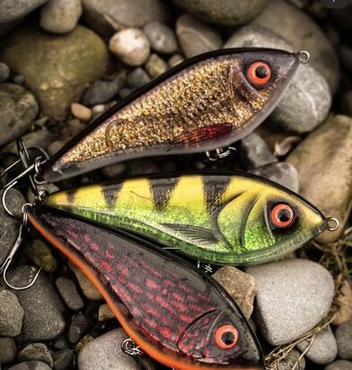 Westin Swim Glidebait 12 cm 58g  Sinking 3D Magic  Perch