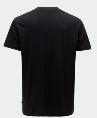Grundens Tshirt Logo Anchor SS zwart (Large)