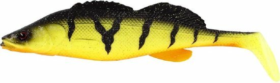 Westin Fishing Zanderteez Shadtail Fire Perch 17cm