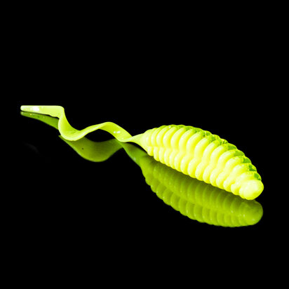 Relax Turbo Twister Chartreuse Hologram Glitter (12.5cm)