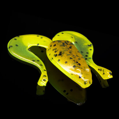 Relax Lures Banjo Frog 1 Yellow Brown Glitter (4.5cm)