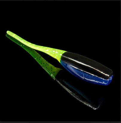 Relax Lures Stinger Shad 2 Blue Green Glitter (4.5cm)