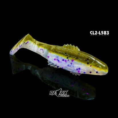 Relax Lures Clonay Green Pearl Glitter (4.5cm)