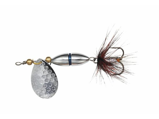 KINETIC Fizz Spinner Silver/Blue Ribbon haakmaat 8 5gr
