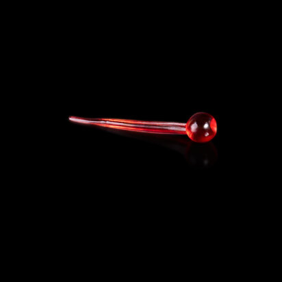 Relax Lures Sperm Worm 3.4 Transparant Red (4 cm)