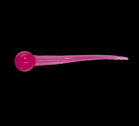 Relax Lures Sperm Worm 3.4 Fluo Rose (4 cm)