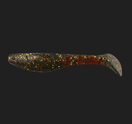 Relax Lures Kopyto 5 Brown Gold Glitter (12.5 cm)