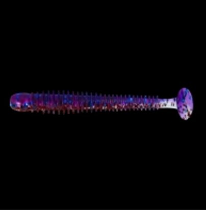 Relax Lures Texas 2.5 Red Purple Glitter (6.5cm)