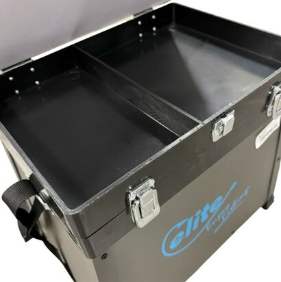 Elite Seatbox Alu Black/Grey 3klips