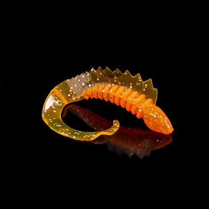 Relax Lures Viper 3  Transparant Orange Glitter (7 cm)
