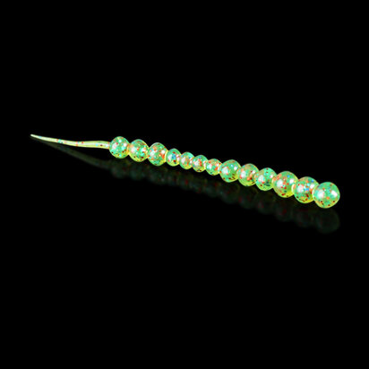 Relax Lures Salmon Egg Chain Transparant Green (7 cm)