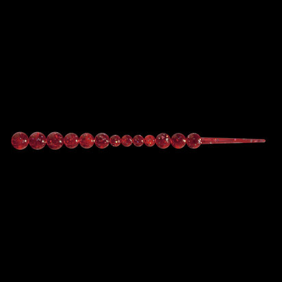 Relax Lures Salmon Egg Chain Transparant Red (7 cm)