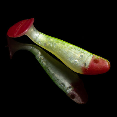 Relax Lures Kopyto 1 White Yellow Red Glitter (3.5cm)