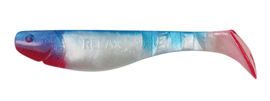 Relax Lures Kopyto 4L Red Blue Pearl Red (11cm)