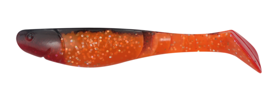 Relax Lures Kopyto 4L Brown Orange Silver Glitter (11cm)