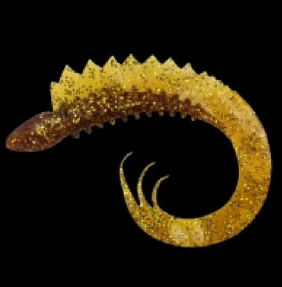 Relax Lures Viper 6 Rootbeer Gold Glitter (15cm)