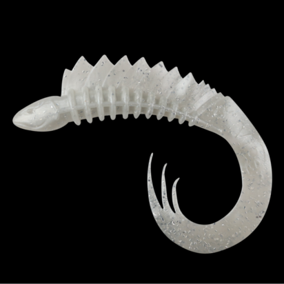 Relax Lures Viper 6 White Pearl Silver Glitter (15cm)