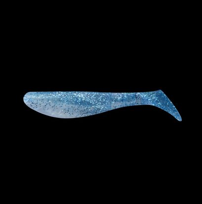 Relax Lures Kopyto 3 Blue White Pearl Blue Glitter (8cm)
