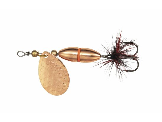 KINETIC Fizz Spinner Copper/Red Ribbon haakmaat 8 5gr