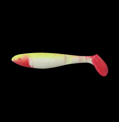 Relax Lures Kopyto 2.5  Red White Yellow Red Tail (6.25cm)