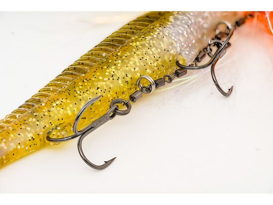 Westin Pike Teezer R2F Slow Sinking Gold Berry 140gr 30cm