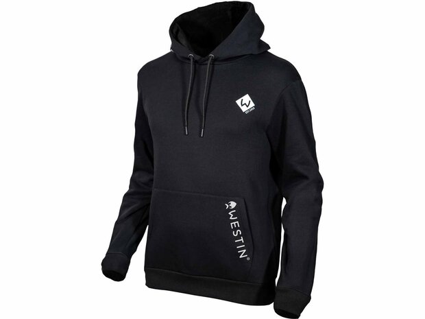 Westin Fishing pro Hoodie XL zwart goudvoorn