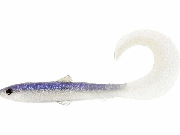 Westin Fishing Bullteez curltail Sparkling Blue (14cm) goudvoorn