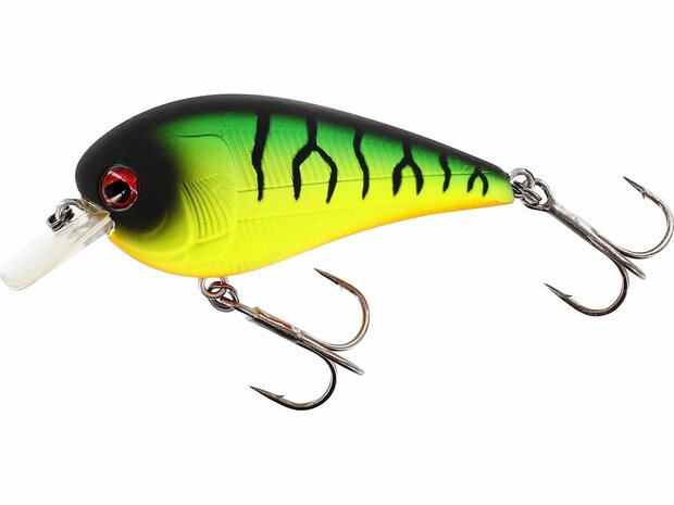 Westin Fishing Bassbite Squarebill Floating Firetiger (6cm) goudvoorn