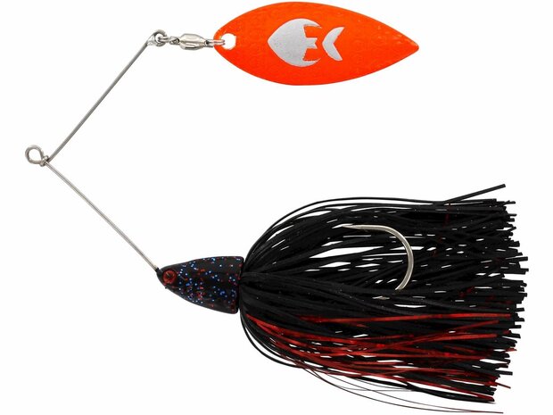 Westin Fishing Monstervibe Willow Black Mamba (23g) goudvoorn