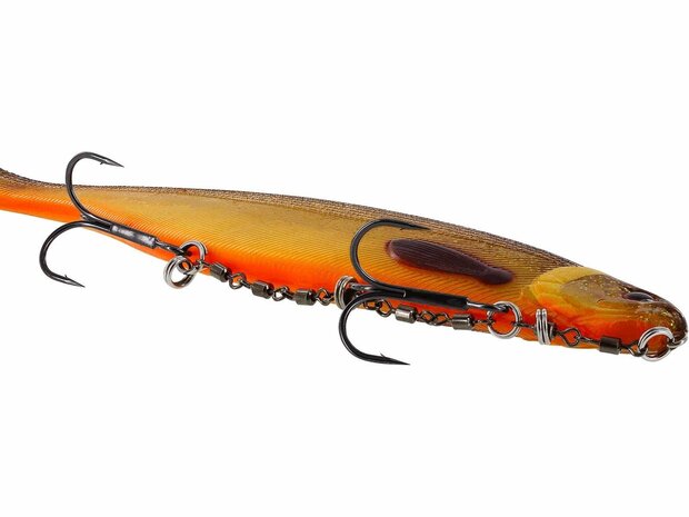 Westin Fishing Add-It Jointed Stinger Double (12cm) goudvoorn