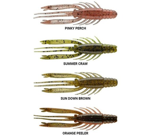 Daiwa Prorex Urban Shrimp Pinky Perch (7.2cm) goudvoorn