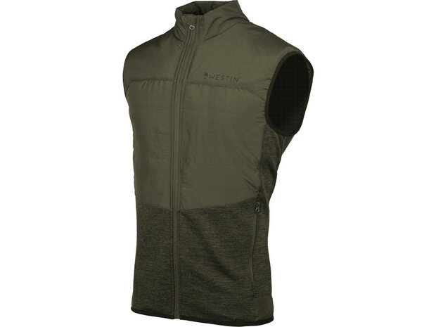 Westin Fishing Thermo knit Vest groen Extra Large