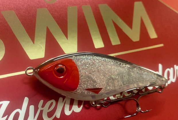 Westin Limited Edition Swim Low Floating Silver Redhead (10 cm) 