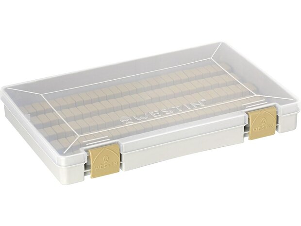 W3 Jig Box M (135 slots) 27.4x18x4cm M Grey Clear