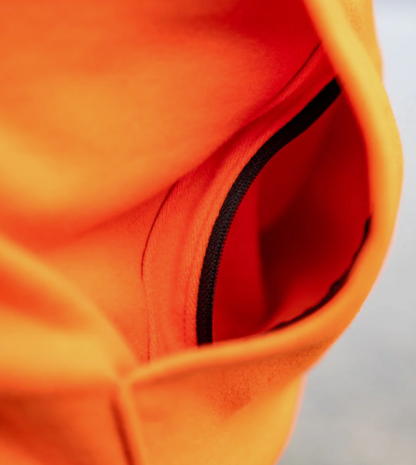 Grundens Dillingham Tech Hoodie Red Orange (Medium)