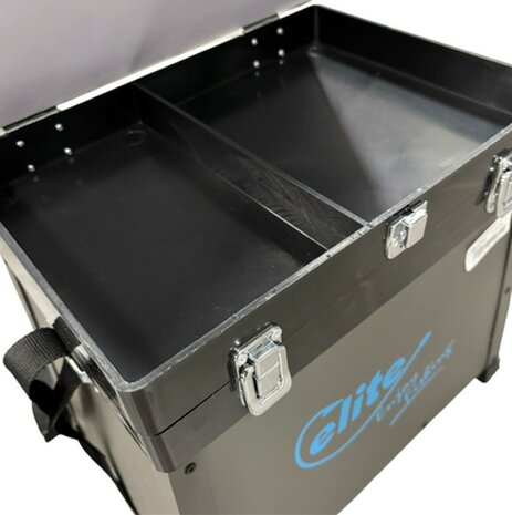 Elite Seatbox Alu Black/Grey 3klips