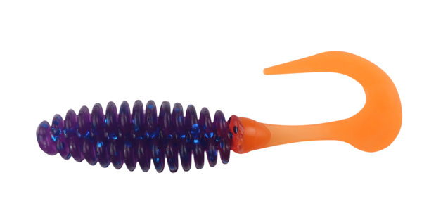 Relax Turbo Twister Ring 3 Purple Glitter Orange (7.5cm)