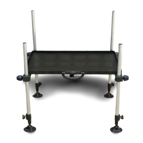 Elite Aluminium Plateau Deluxe (25 mm poten) goudvoorn