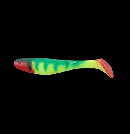 Relax Lures Kopyto 4L Red Green Yellow Orange (11cm)